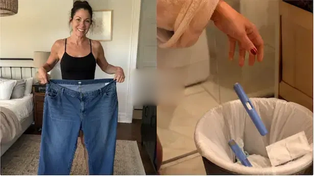 Discarded weight-loss pens and pants reduction
